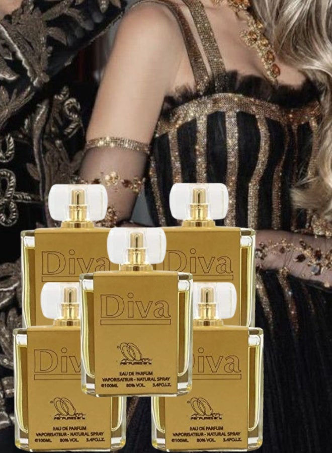 ديفا 5 قطع عطر ديفا جولدن كوشر 100مل - Image 1