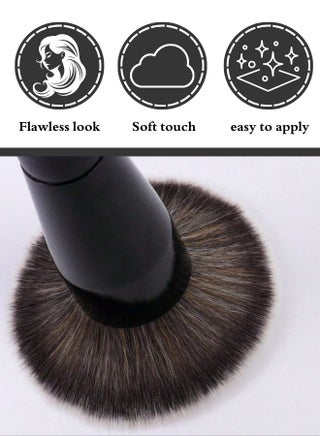 Large foundation brush for instant blending and a velvety finish - T04 - view 2