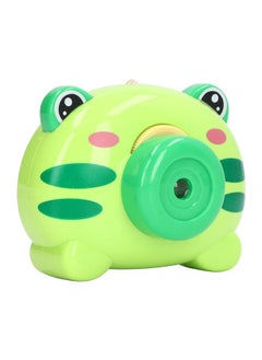 نيبمينينت Kids Pretend Camera Toy Educational Sound Light Simulation Projection with Viewfinder Image for Boys Girls Frog  - Image 3