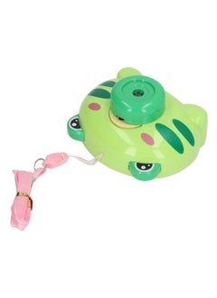 نيبمينينت Kids Pretend Camera Toy Educational Sound Light Simulation Projection with Viewfinder Image for Boys Girls Frog  - Image 5