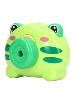 نيبمينينت Kids Pretend Camera Toy Educational Sound Light Simulation Projection with Viewfinder Image for Boys Girls Frog  - Image 2