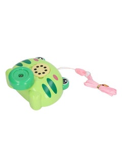 نيبمينينت Kids Pretend Camera Toy Educational Sound Light Simulation Projection with Viewfinder Image for Boys Girls Frog  - Image 4