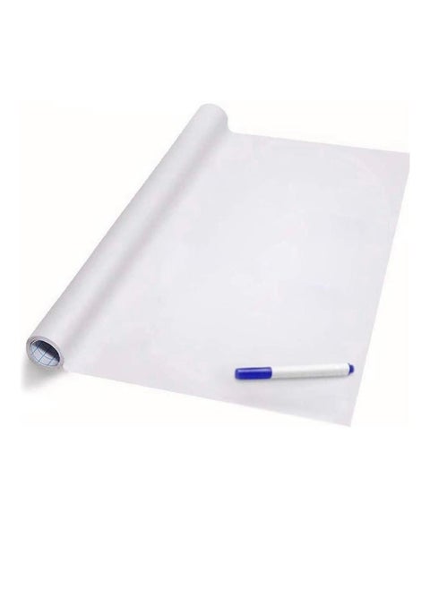 Self-adhesive whiteboard 120cm x 2m x 0.10mm