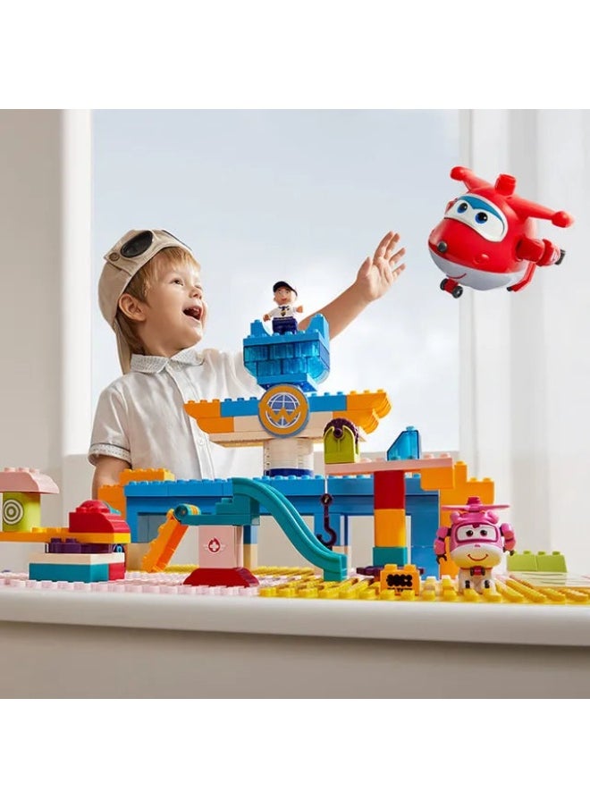 Babycare Colouring Bricks Superwings Building Toy Set - 151 Pcs  - Image 2