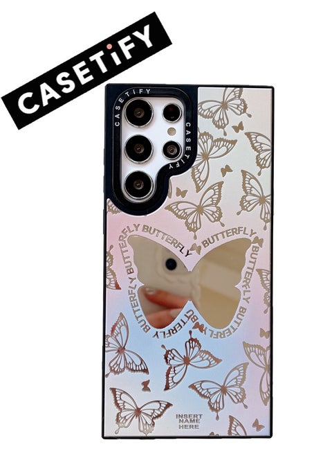 Case for Samsung Galaxy S22 Ultra Butterfly Pattern Cover