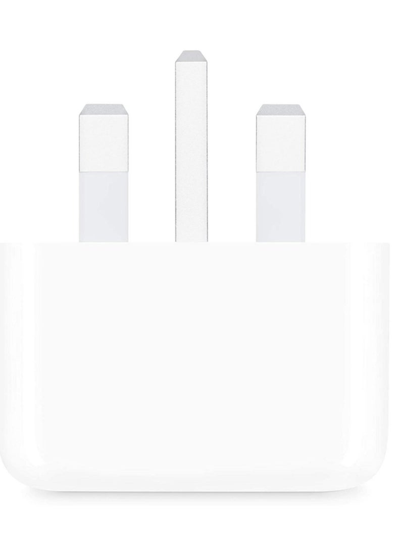 20W Power Adapter for phones Plug PD Power Adapter Wall Plug Compatible with iPhone 14 13, 13pro 12 Pro Max/12 Mini/SE (White)
