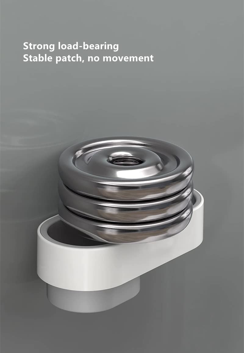 TGOPIT Hair Dryer Rack Comb Holder Bathroom Storage Organizer Self Adhesive Wall Mounted Stand for Shampoo Straightener Storage Organizers - Image 5