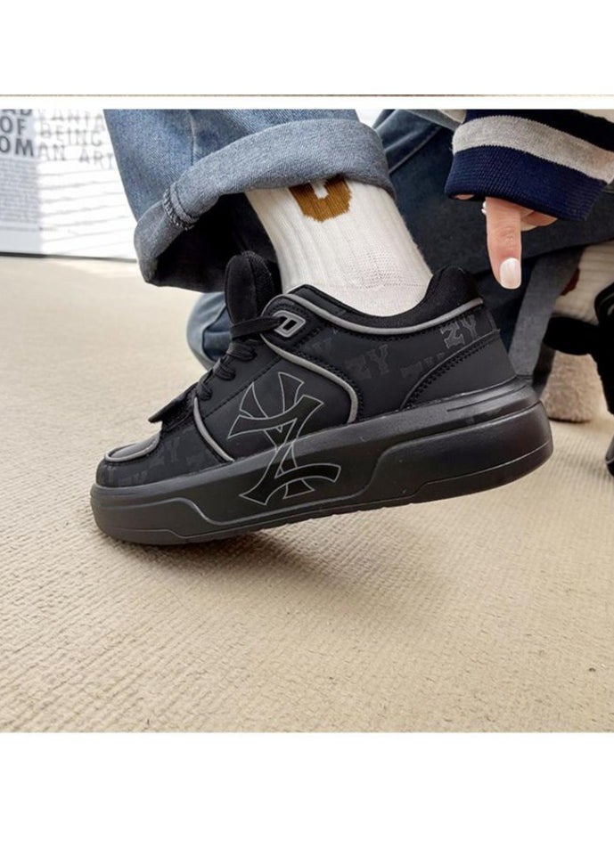 KUYING New Thick Sole Elevated Board Shoes  - Image 3