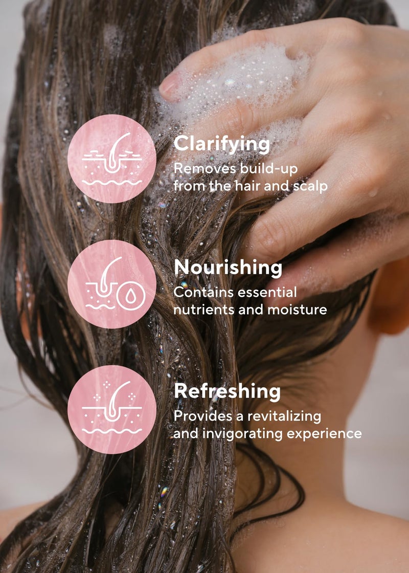 A'Pieu Aâ€™PIEU Raspberry Vinegar Hair Shampoo - Dandruff & Clarifying Shampoo with Scalp Treatment. Balances pH, Removes Buildup, Soothes Scalp. Korean Hair Care. 16.9 fl.oz - Image 3