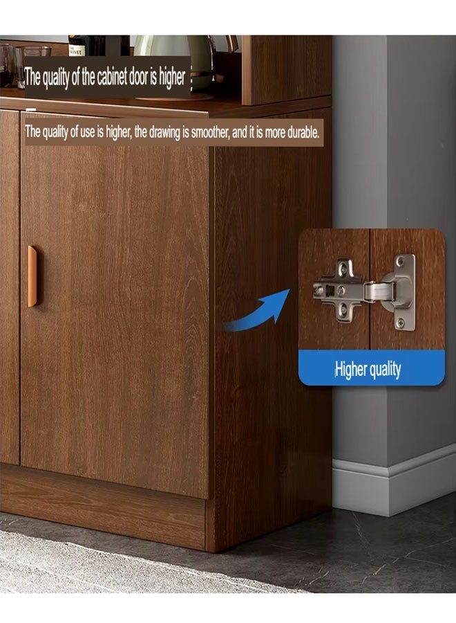 كيكي خزانة مطبخ خشبية حديثة مع باب - Image 4