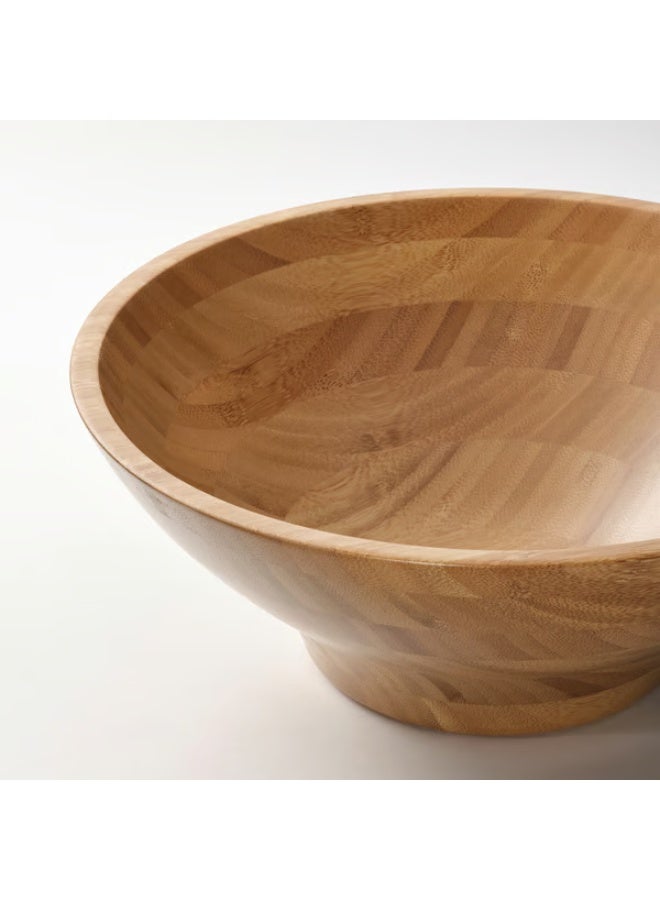 Bamboo serving bowl, 28 cm - Image 2