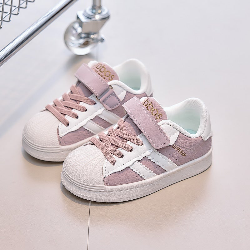 Mesh Sneakers Lightweight Flexible Sole Walking Shoes For Kids Indoor And Outdoor Activities - Image 1