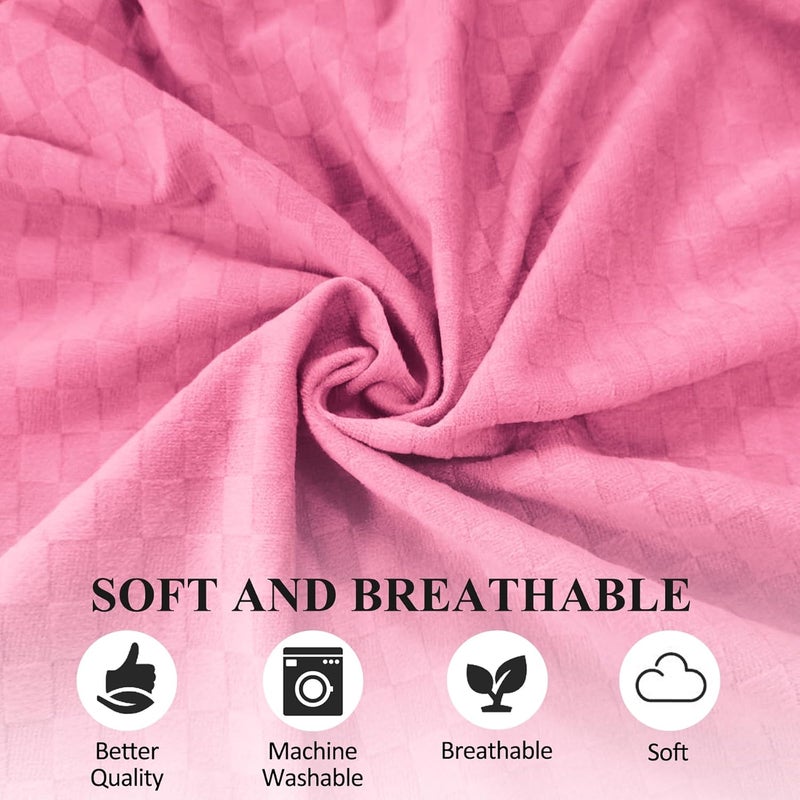 Jacobable Bed Wedge Pillow for Side Sleepers, Body Position Wedges, Side Wedge Pillow for Sleeping Back Positioning Elevation Pillow for Bed Sores Elder and Pregnant Woman (Dark Pink) - Image 4