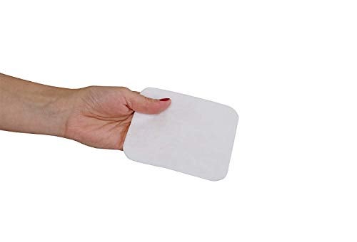 Ipek وسادات جافة كبيرة عضوية للأطفال 100% قطن مربعات للعناية بالطفل (60 قطعة) - Image 4