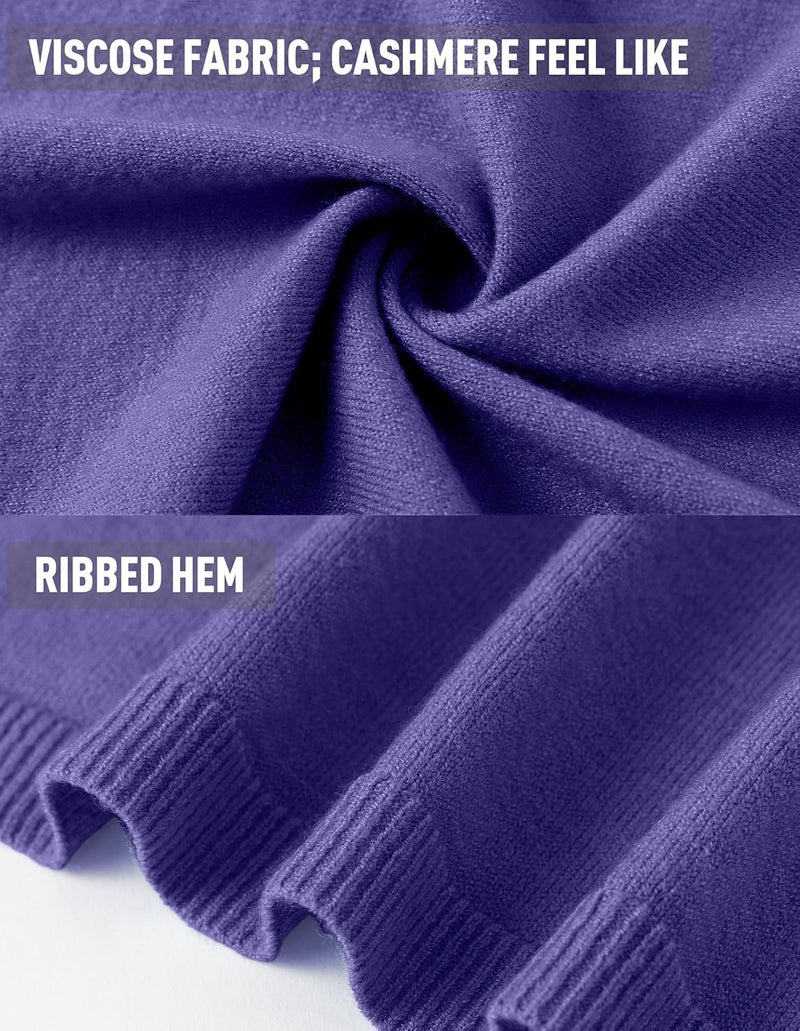 Puli Women's Versatile Knitted Shawls Scarf Poncho Sweater with Buttons Lightweight Spring Summer Fall Wraps - Image 4