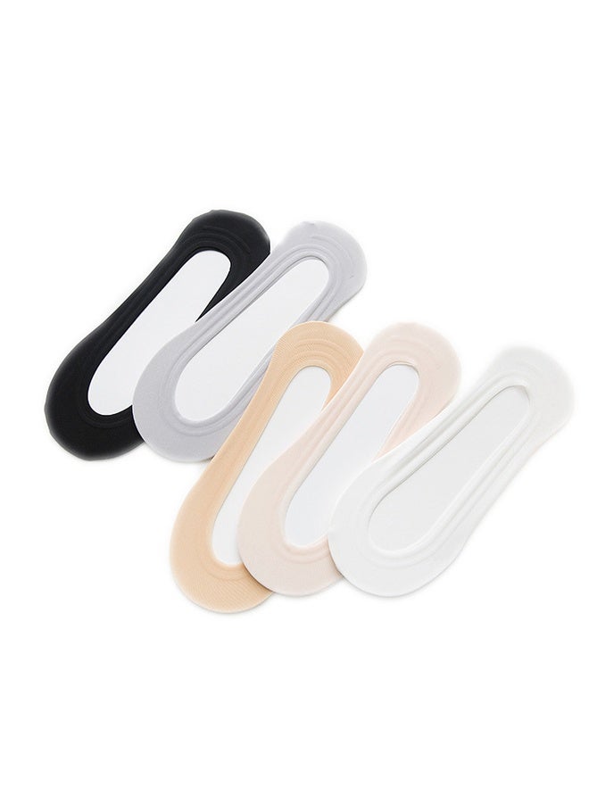 No Show Socks Womens Invisible Liner, Non Slip & Low Cut, Casual & Formal Wear, Soft & Stretchable（5 Pairs） - Image 1