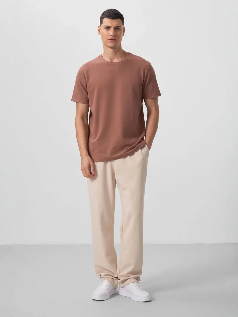 تومي لايف TOMMY Men's Regular Fit Crew Neck T-Shirt