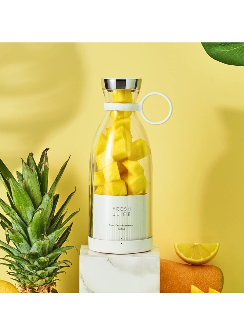 DubaiGallery - 420 Ml Stronger and Faster Home Used Electric Portable Blender Fresh Juice Blender Cup Blender for Shakes and Smoothies - Image 1