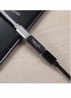 KASTWAVE USB C Adapter, Type-C Devices, Supports Charging, Data Transfer Expansion, 10Gbps Rate, for Type C Devices Such as Huawei, for Samsung, for MacBook (4 pcs)  - Image 2