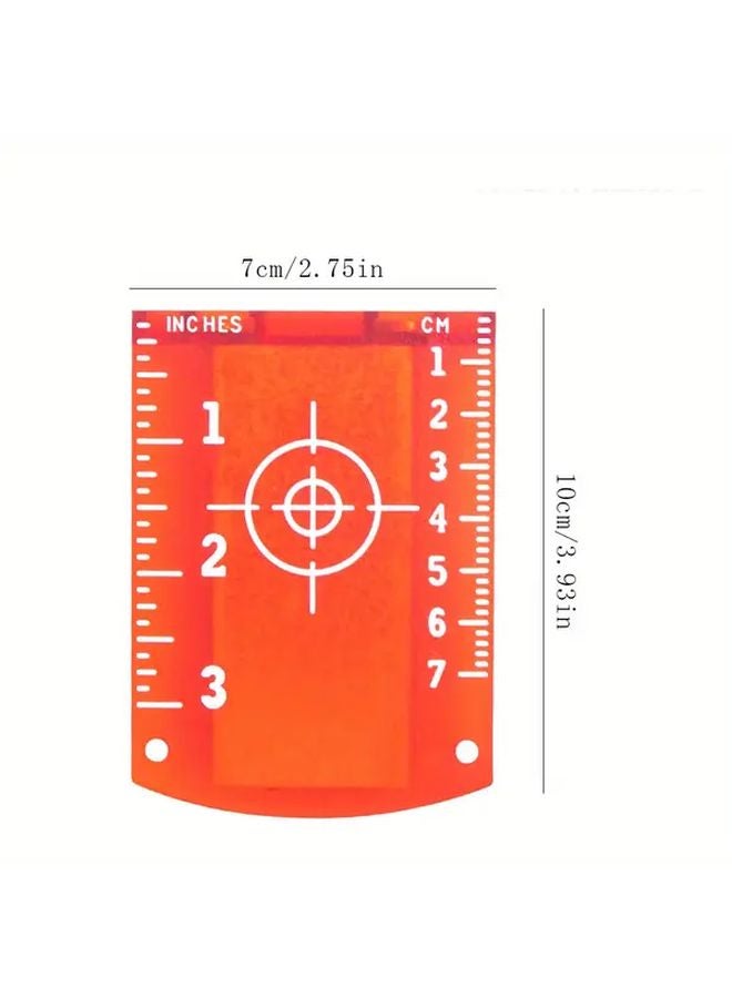 Red Laser Level Reflector Portable Infrared Target Board High Accuracy 0.3mm - Image 1