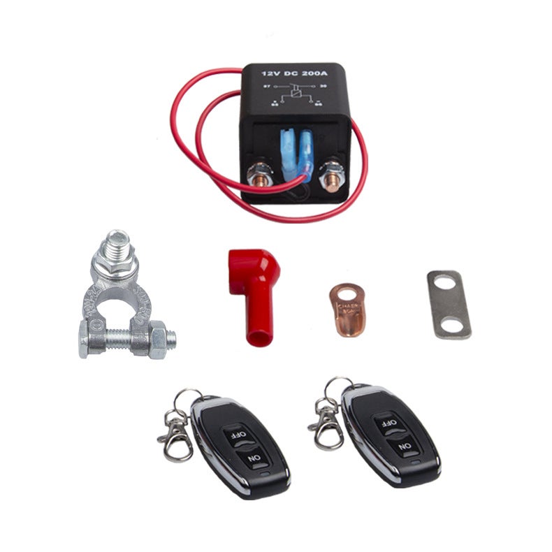 12V Wireless Remote Key Switch Car Battery Modification Remote Control Intelligent Circuit Breaker To Prevent Loss And Leakage - Image 1
