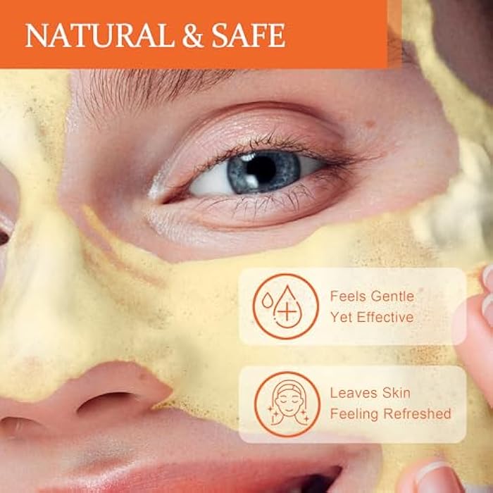 FluMisch Turmeric Kojic Acid Facial Cleanser, Brightening Foaming Face Wash with Soft Massage Heads, Kojic Acid Cleanser Exfoliating, Turmeric Cleansing for Dark Spots 4.23 oz - Image 5
