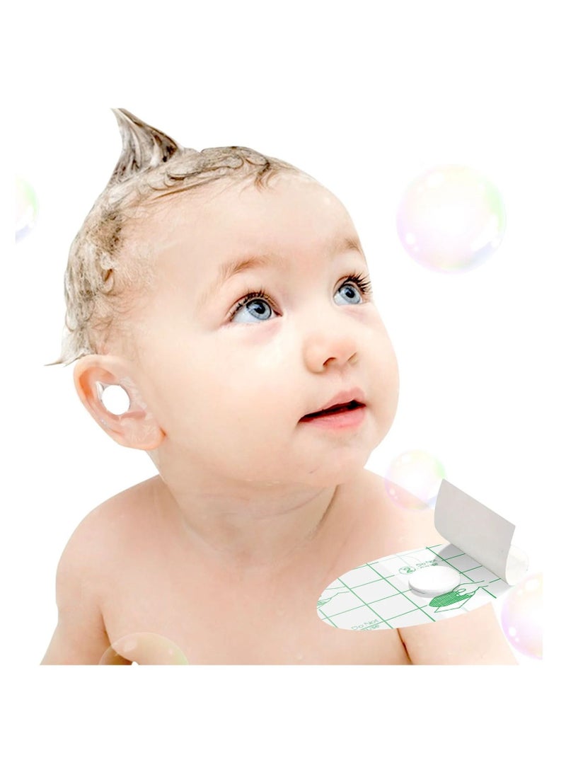 60 Pieces Waterproof Ear Protector Cover for Swimming Shower Ear Protectors with Ear Plugs for Kids Newborn Disposable Ear Covers for Shower Surfing Snorkeling and Other Water Sports - Image 2
