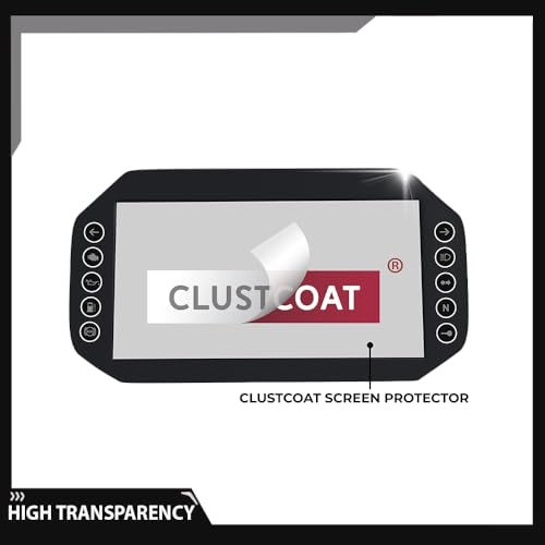 CLUSTCOAT 9H Nano Glass Motorcycle Dashboard Screen Protector for Honda Unicorn 2025+ / SP 160 (Base) / CB 300F - Image 3