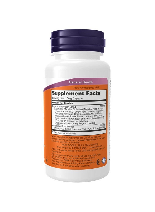 now Supplements Immune Renew™ With Astragalus Root Extract Immune System Support* 90 Veg Capsules - Image 2