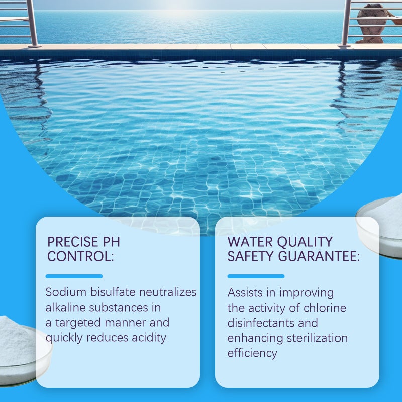 Hozonex Swimming Pool Ph Value Reduction Agent, Water Quality Clarification, Anti-Skin Irritation, Household And Commercial Multi-Scenario Adaptation - Image 3