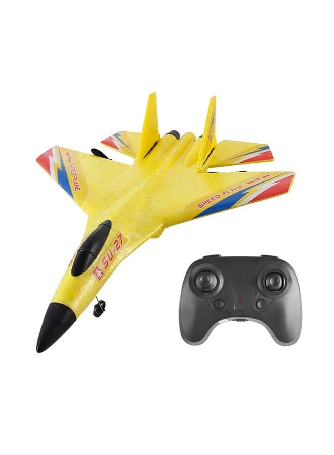 Stem 2.4G RC Glider Plane – Amphibious Remote Control Aircraft with LED Lights | 12–15 Min Flight  1 peice Multicolours - Image 2