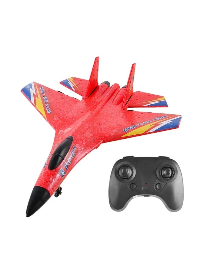 Stem 2.4G RC Glider Plane – Amphibious Remote Control Aircraft with LED Lights | 12–15 Min Flight  1 peice Multicolours - Image 3