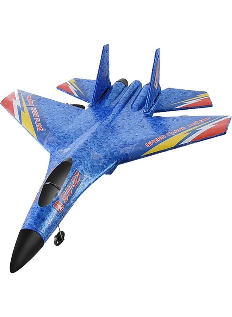 Stem 2.4G RC Glider Plane – Amphibious Remote Control Aircraft with LED Lights | 12–15 Min Flight  1 peice Multicolours - Image 4