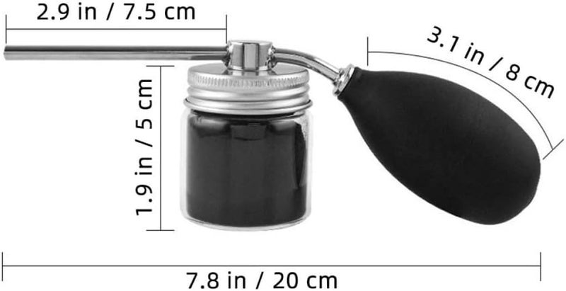 Portable Hair Fiber Powder Spray Bottle, Professional Refillable Powder Dispenser for Men and Women, Household Hair Styling Accessory - Image 2