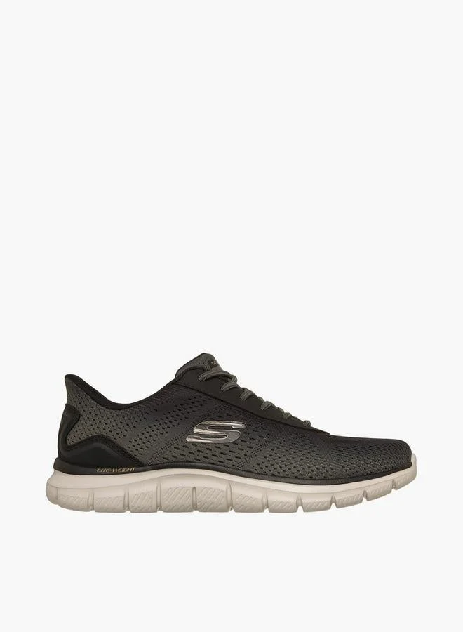 SKECHERS Men Track Slip-On Sports Shoes
