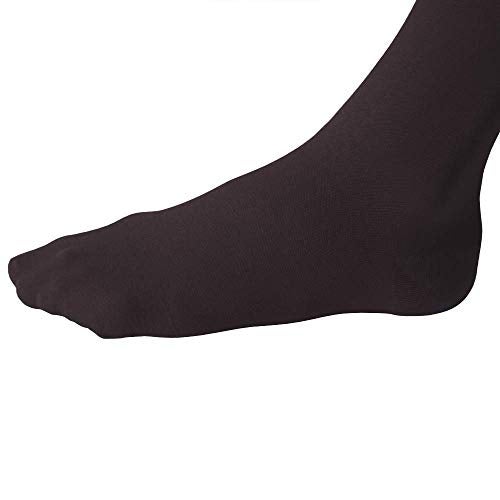 JOBST جوارب ضغط JOBST Relief حتى الركبة 20-30 مم زئبق مع شريط سيليكون، أصابع مغلقة، أسود، كبير - Image 2