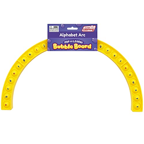 Junior Learning Alphabet Arc Bubble Board DoubleSided Ages 47 Letter Recognition K2 - Image 1