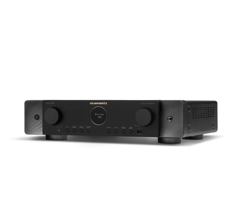Marantz CINEMA 70s Slimline 7.2‑Channel 50W 8K AV Receiver with Dolby Atmos, DTS:X, HEOS™, and 6 HDMI Inputs – Black - Image 3