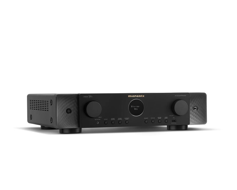 Marantz CINEMA 70s Slimline 7.2‑Channel 50W 8K AV Receiver with Dolby Atmos, DTS:X, HEOS™, and 6 HDMI Inputs – Black - Image 5