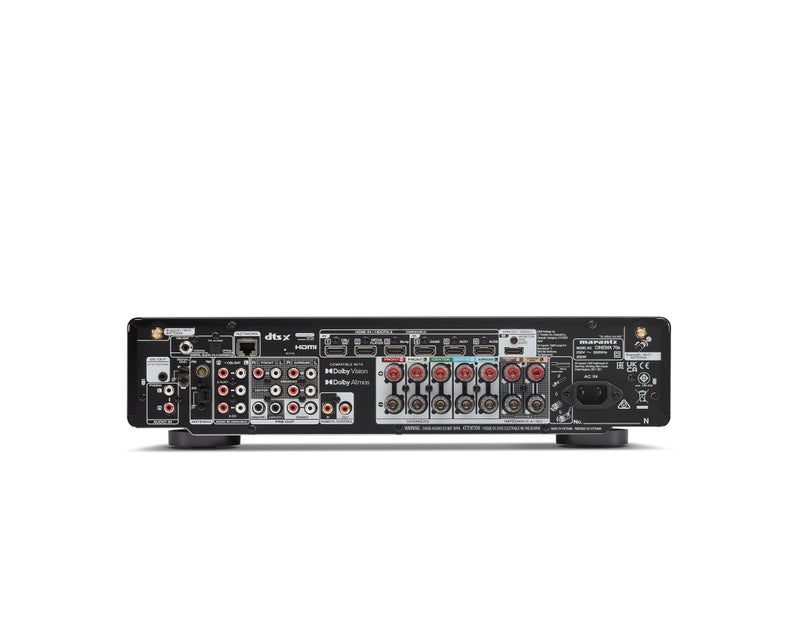 Marantz CINEMA 70s Slimline 7.2‑Channel 50W 8K AV Receiver with Dolby Atmos, DTS:X, HEOS™, and 6 HDMI Inputs – Black - Image 4