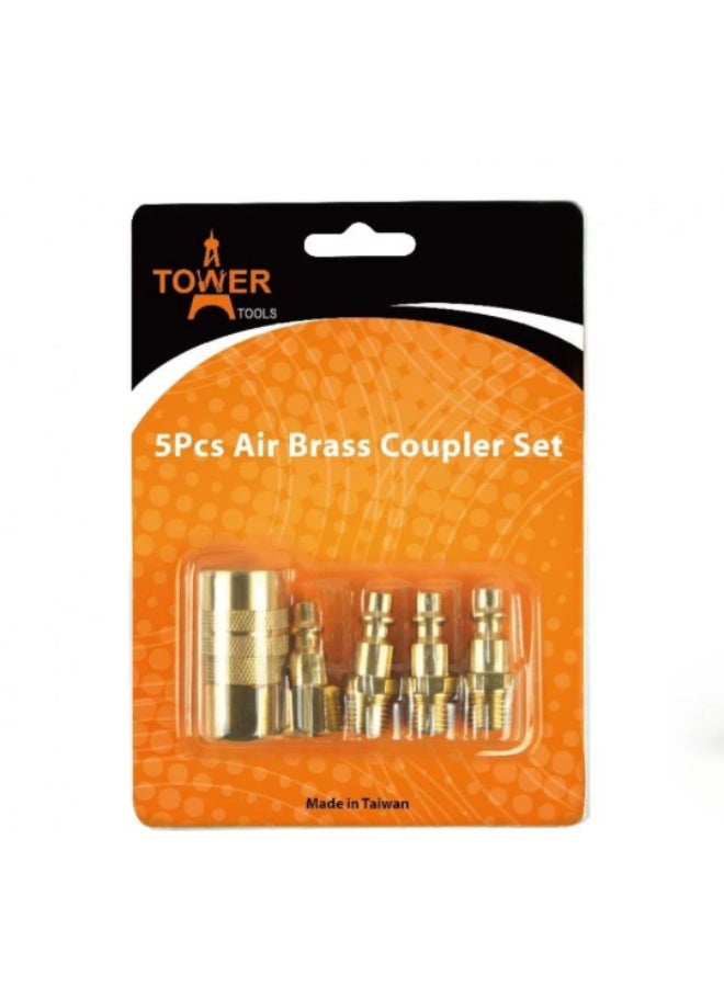 Tower Air Coupling Accessory Set 5 pcs ABC-005 Taiwan TOWER - Image 1
