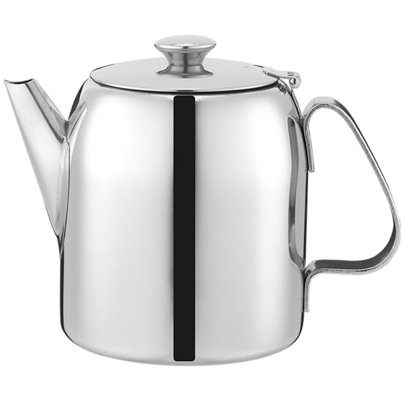 Stainless Steel Teapot 48oz with Lid and Handle for Loose Leaf Tea Travel Use - Image 2