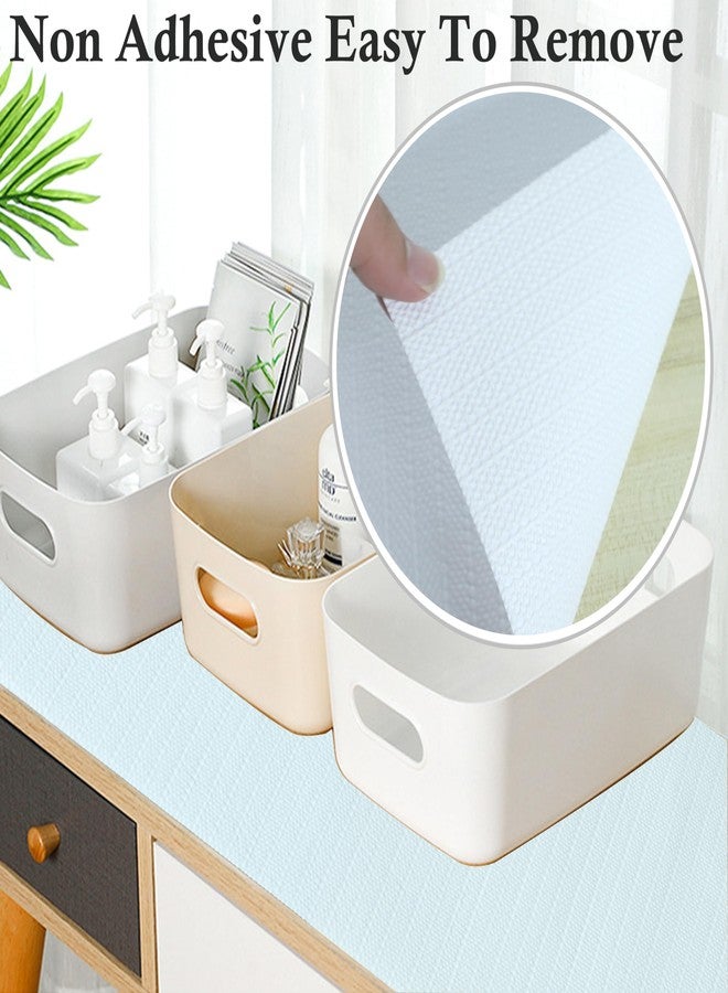 GMCOZY Shelf Liners for Kitchen Cabinets 18 Inch Wide X 20 Ft Non Adhesive Cabinet Drawer Liner Non Slip Water Oil-Proof Strong Grip Pantry Refrigerator Shelves Bathroom Drawer Mat Cupboard Closet Liner - Image 5