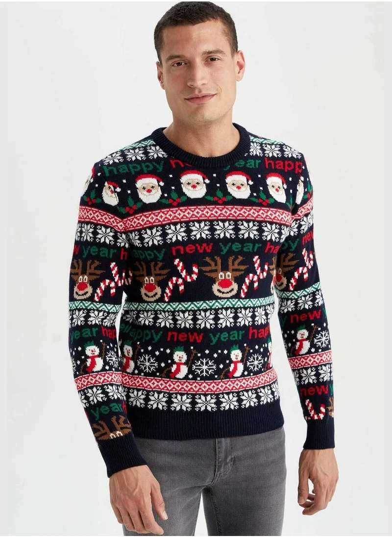 ديفاكتو Man Regular Fit Tricot Pullover