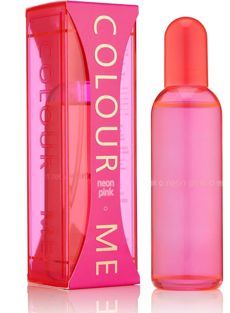 Colour Me Neon Pink - Fragrance for Women - 100ml Eau de Parfum, by Milton-Lloyd - Image 1