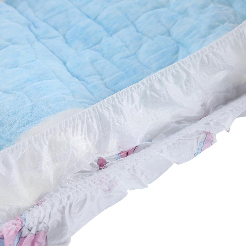 CutiePlusU Adult Diapers 2 PiecesBaby Dream Disposable Incontinence Briefs with Tabs for Women and Men Maximum Overnight AbsorbencyLarge 3747 - Image 4