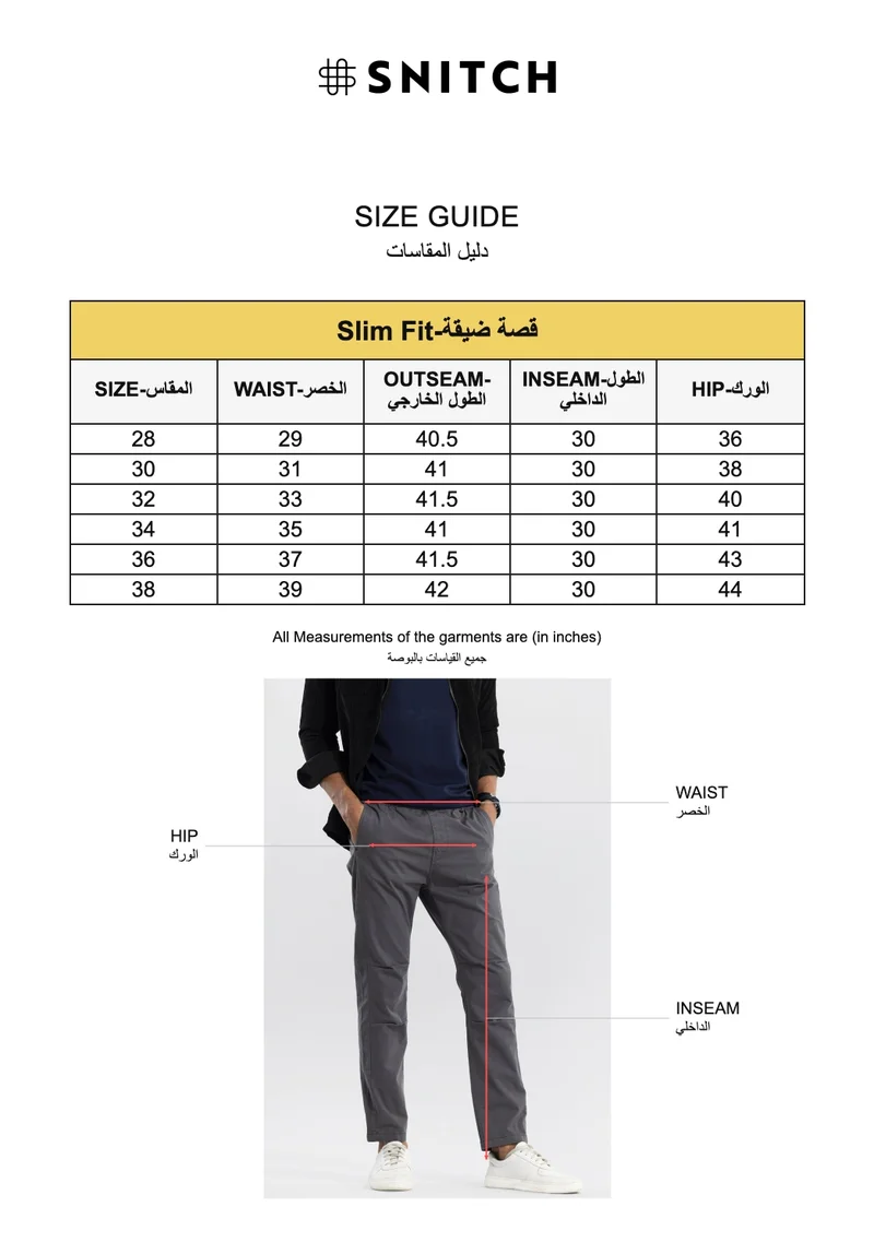 SNITCH Grey Starkie Ash Grey Cargo Pant for Men | Best Price UAE