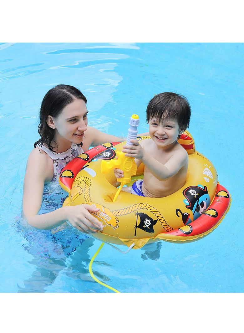 Loquat Cartoon swimming ring with a water gun  - Image 2