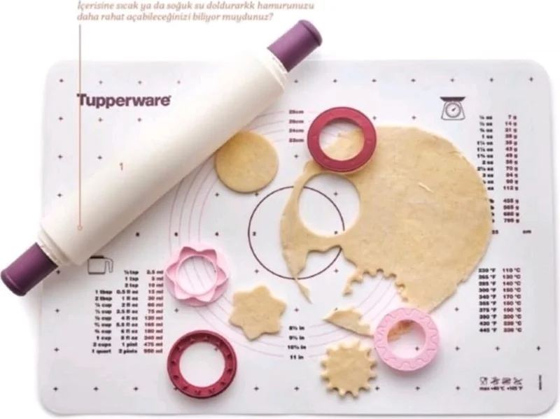توبروير Rolling Pin and Cookie Molds Magic Roller Purple Hsgl