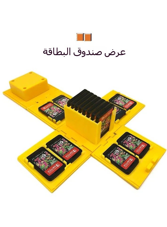 General Switch Game Cartridge Case NS Cartridge Storage Box Peripheral Accessories 16 Pieces NS Card Case Folded Model  - Image 4
